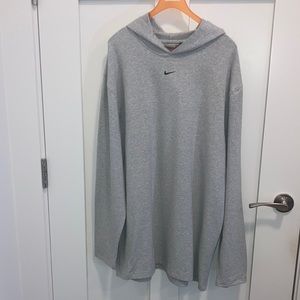 Men’s NWOT NIKE gray hoodie